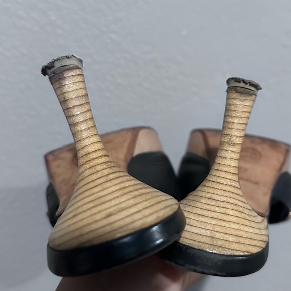 Authentic Chanel Wooden Mules with Chanel Box - Picture 10 of 13